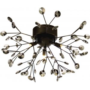 Plafond Viva - Svartkrom/rök - Plafonder