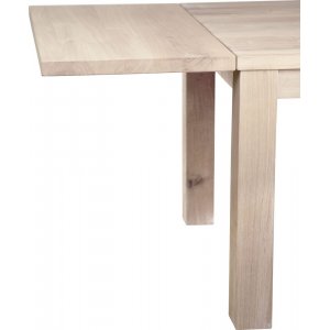 Quebec Klaff 50x100 cm - Vitpigmenterad ek - Bord -Tillbehör till matbord - Bord