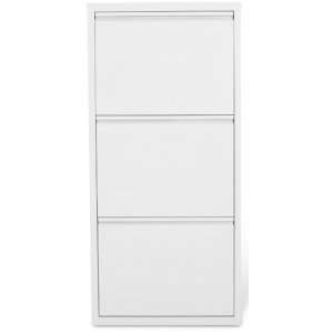 Ramsjö skoskåp 3 st fack - Vit - Skoskåp -Skoskåp - Hallmöbler