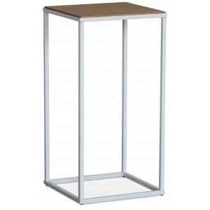 Revel sängbord - Vit / Fishbone ek - Sängbord -Sovrumsmöbler - Sängbord