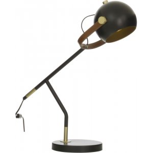 Skrivbordslampa Bow - Svart/matt mässing - Bordslampor -Lampor - Bordslampor