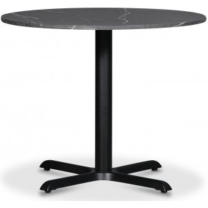Solano runt matbord Ø90 cm - Grå marmor -Matbord - Bord