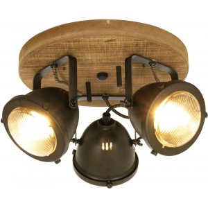 Spotlight Alaska - Järngrå/trä - Spotlights