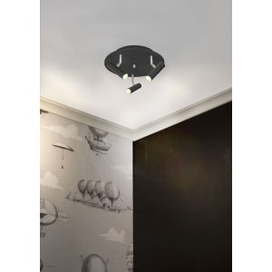 Spotlight Artic - Svart/stål - Spotlights