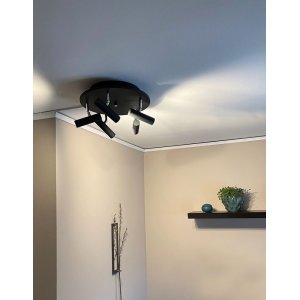 Spotlight Artic - Svart/stål - Spotlights