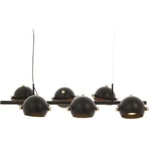 Taklampa Bow - Svart/matt mässing - Pendellampor