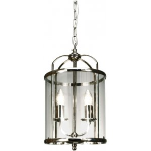 Taklampa Budgie - Krom/klar - Pendellampor