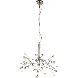 Taklampa Fiesta - Krom/klar - Pendellampor