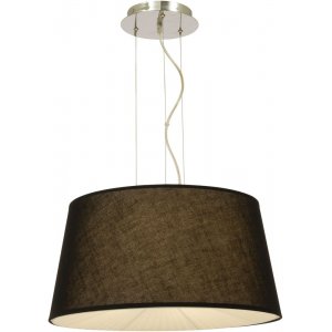 Taklampa Omega - Svart/krom - Pendellampor