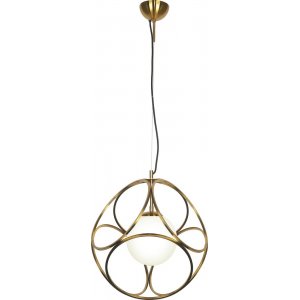 Taklampa Rigoletto - Antik/vit - Pendellampor