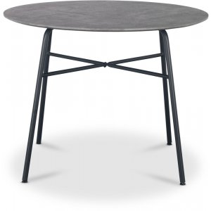 Tofta matbord Ø100 cm - Betongimitation - Ovala & Runda bord