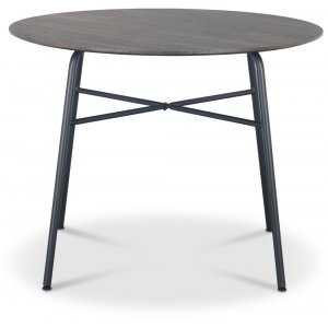 Tofta matbord Ø100 cm - Mörkt trä - Ovala & Runda bord