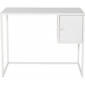 Torsnäs skrivbord 95x45 cm - Vit - Skrivbord med hyllor | lådor