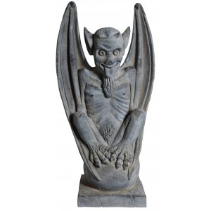 Trädgårdskonst Staty Dracula XL - H91 cm - Utemöbler -Utemöbler - Trädgårdskonst