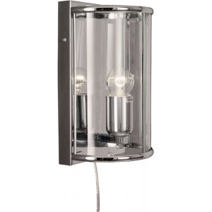 Vägglampa Budgie - Krom - Väggplafonder & väggarmaturer