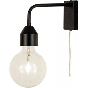 Vägglampa Flynn - Svart - Väggplafonder & väggarmaturer
