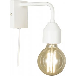 Vägglampa Flynn - Vit - Väggplafonder & väggarmaturer