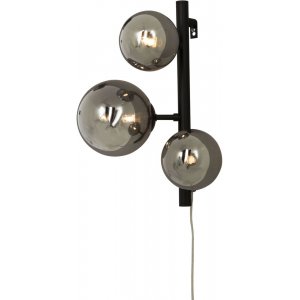 Väggplafond Molekyl - Svart/rökgrå - Väggplafonder & väggarmaturer