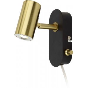 Väggspotlight Gusto - Svart - Sänglampor & läslampor