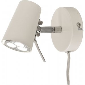 Väggspotlight Pilot - Vit - Sänglampor & läslampor