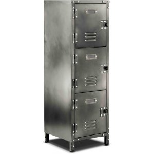 Volume skåp i plåt med 3 dörrar - Skåp -Skåp - Hyllor & Förvaring