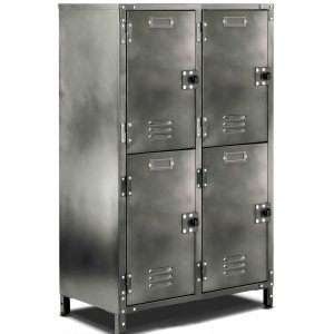 Volume skåp i metall med fyra dörrar - Skåp -Skåp - Hyllor & Förvaring