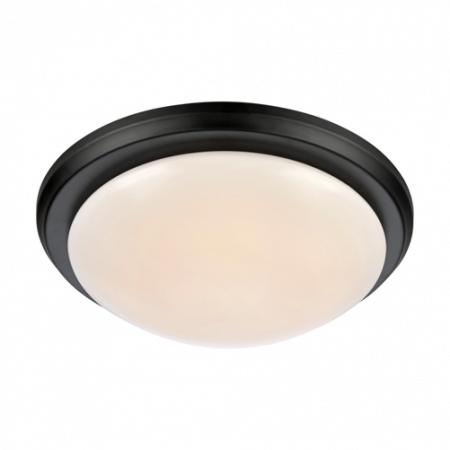 Bild på Plafond Rotor LED 35cm Svart/Vit - Markslöjd