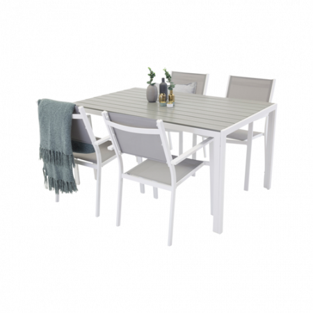 Bild på Matbord Bliss och 4st Cassie matstol - Venture Home