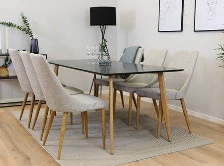 Bild på Penally 180 + Linnea stol (6-pack) - Venture Home