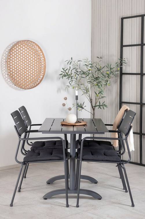 hom_1650099-01_Fs Bild på Matgrupp Dennis med 4 st matstolar Miranda - Venture Home