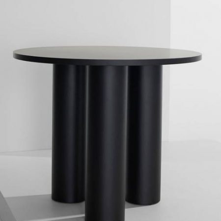 Bild på Colette matbord ø 90 cm - Pastill