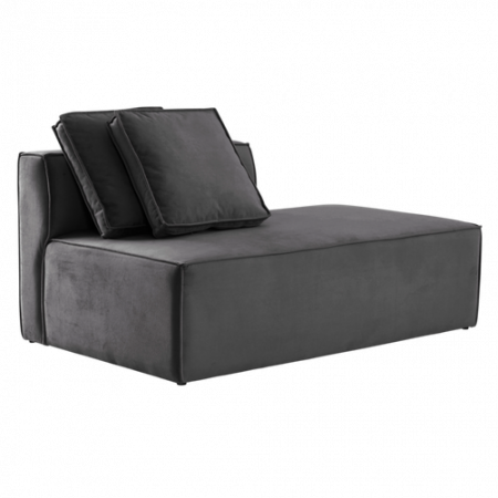 Bild på BALTIMORE soffmodul - stor med rygg vänster + 2 kuddar - Jotex