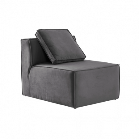 Bild på BALTIMORE soffmodul - liten med rygg + 1 kudde - Jotex