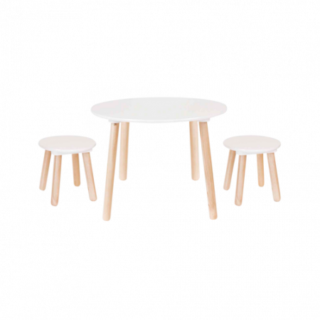 Bild på Bord Med Två Pallar - JaBaDaBaDo