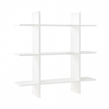 Bild på Vägghylla 3 plan vit - Kids Concept