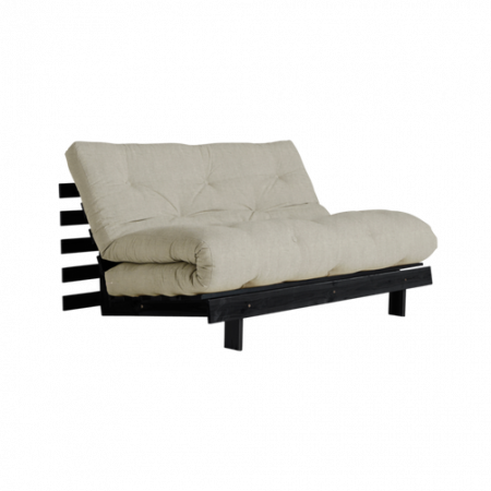 Bild på Bäddsoffa Roots 140 Svart Bas - Karup Design