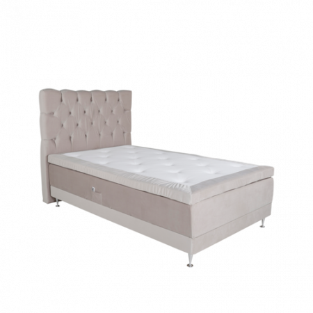 Bild på Sängpaket Fast Våxtorp Sammet + Gavel Skogaby - Venture Home