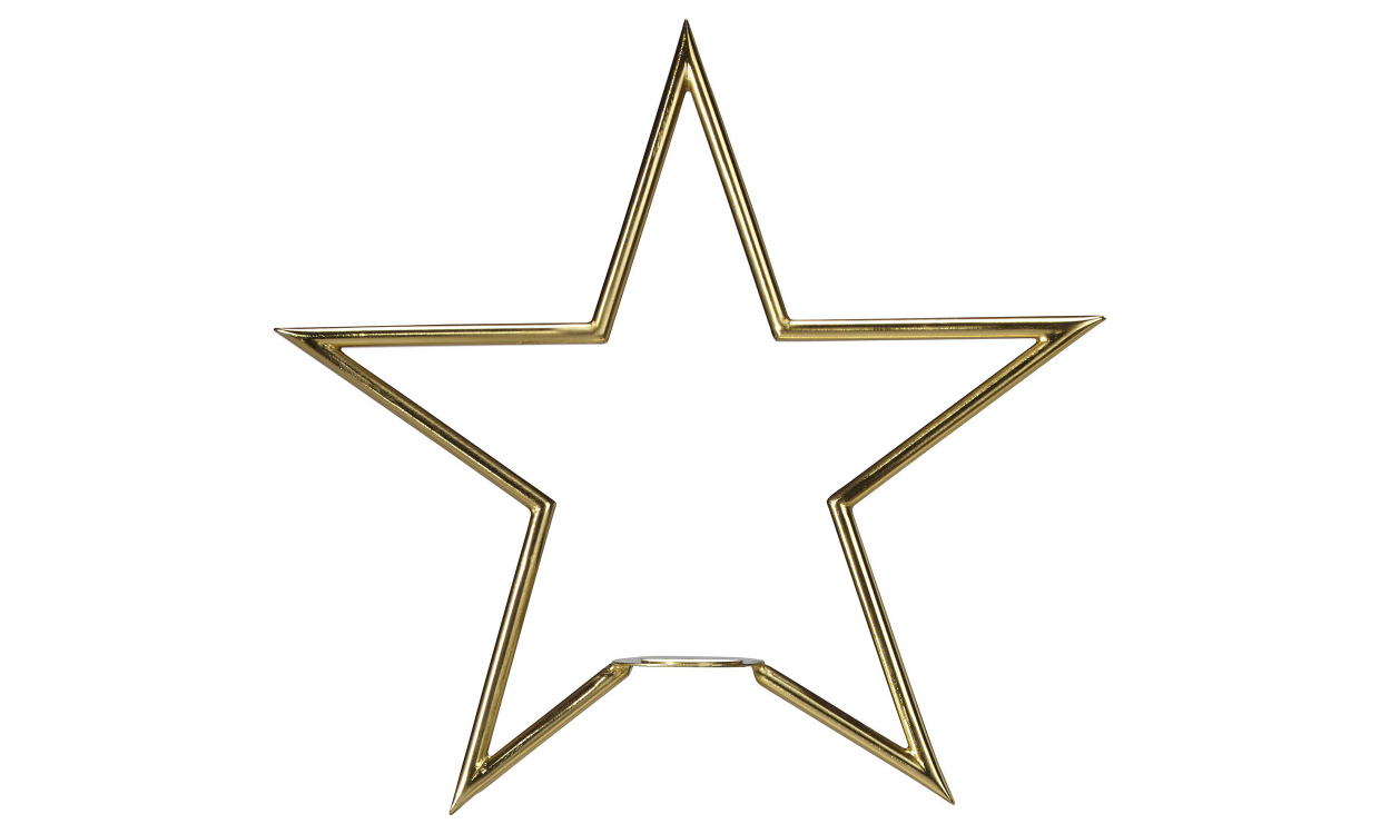 1253511 Bild på TINDRA Stjärna Guld 35 cm från PR Home