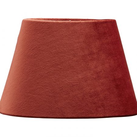 Bild på OVAL Lampskärm Sammet Rost från PR Home