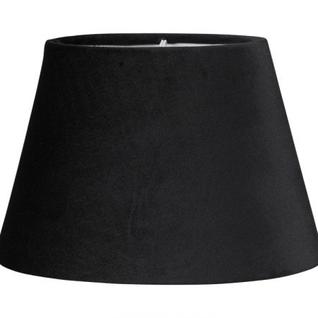 Bild på OVAL Lampskärm Sammet Svart från PR Home