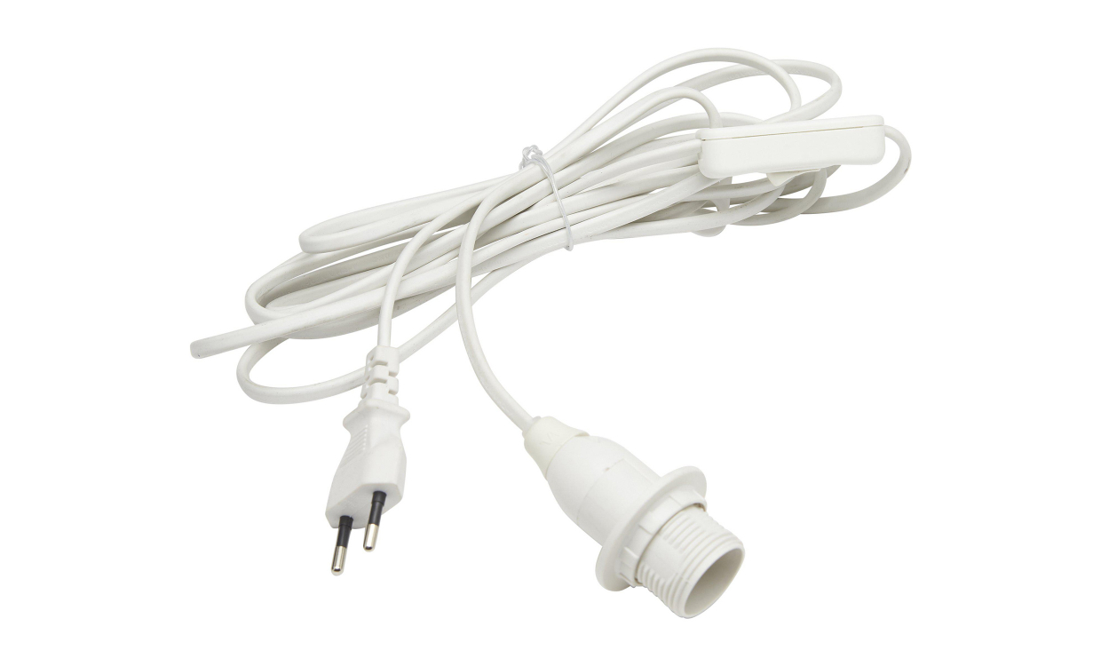 1901410 Bild på SLADDSTÄLL Vit 4m från PR Home