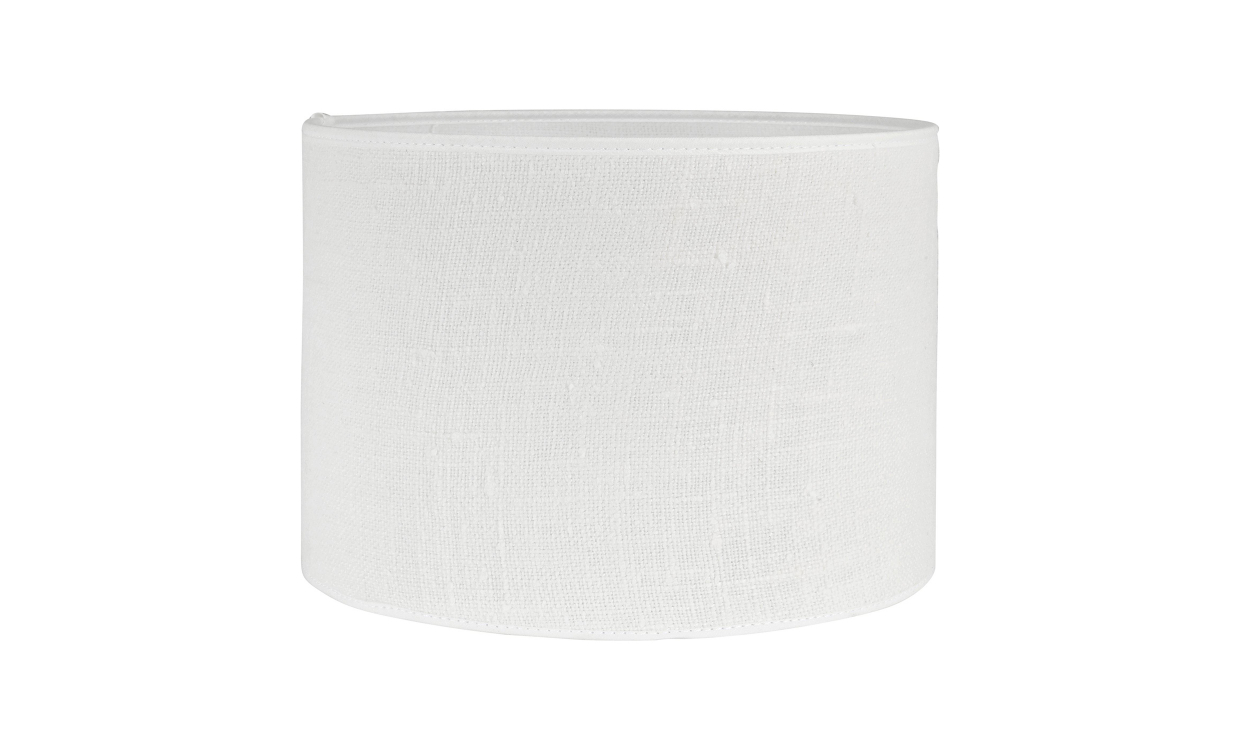 220-408 Bild på SARA Lampskärm 20 cm Linne Vit från PR Home