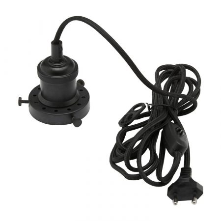 Bild på SIRI Takupphänge Med Väggkontakt 3 m Svart från PR Home