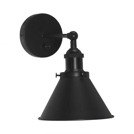 Bild på ANTON Vägglampa Svart från PR Home