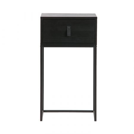 Bild på ZOLA Sängbord M Svart från WOOOD