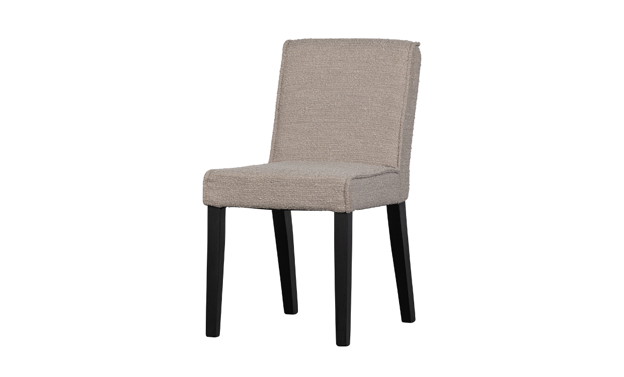 373675-BZ Bild på TESSEL Matstol Bouclé Sand från WOOOD