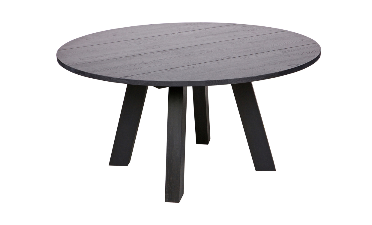 375420-BN Bild på RHONDA Matbord Svart från WOOOD