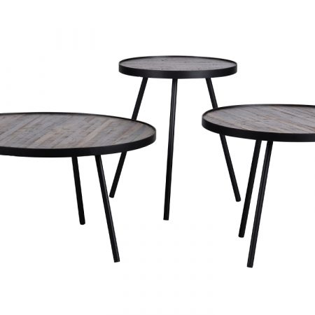 Bild på LIZE Sidobord Set om 3 från WOOOD