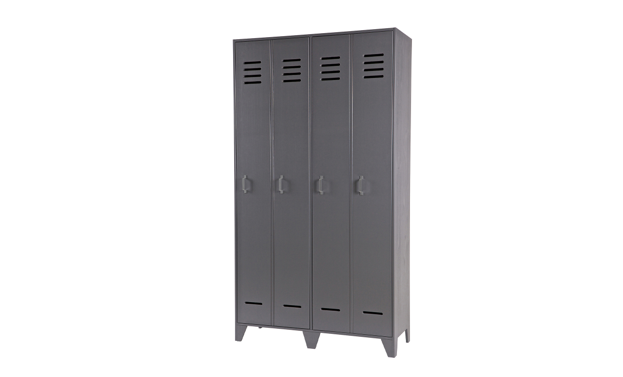 378586-GOS Bild på STIJN Skåp Grå från WOOOD