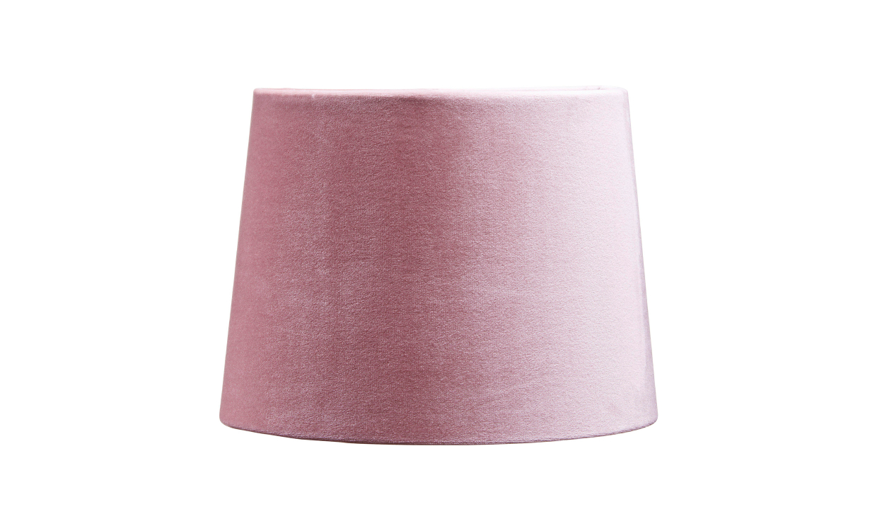 420-355 Bild på SOFIA Lampskärm 20 cm Sammet Rosa från PR Home